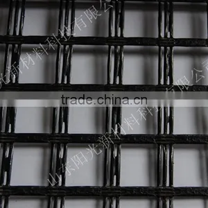 Uniaxial Polyester Geogrid Used for Earth Retaining Wall thumbnail-1