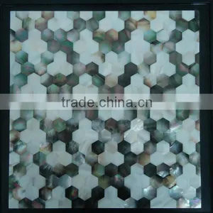 Irregular Natural Mother of Pearl Mosaic thumbnail-1