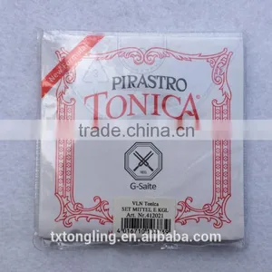 Best Selling PIRASTRO TONIKA Full Set Violin Viola Cello Strings Nylon Material thumbnail-3