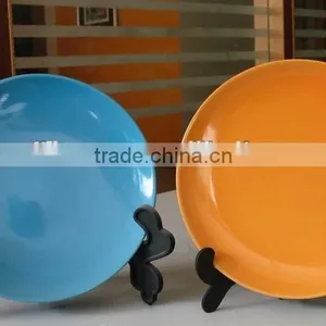 2015 New Christmas Ceramic Dinnerware Porcelain Plate,red Christmas Full Decal Flat Plate Set thumbnail-5