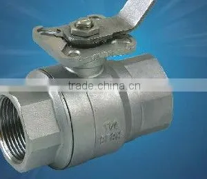 2pc Ss316 Ball Valve With Mounting Pad PN63 Full Port thumbnail-1