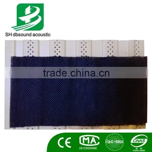 WPC Perforated Sound Absorbing Acoustic Panel 159*10mm thumbnail-3