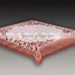 100% Plush Ployester Printed Special-carved Blanket thumbnail-1