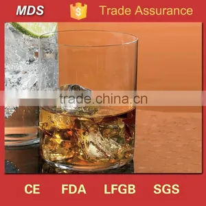 Clear Round Old Fashioned Designer Whiskey Glass thumbnail-1
