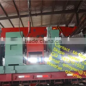 GOLDEN SUPPLIER Waste Tire Recycling Rubber Cracker Machine Crusher Machine thumbnail-1