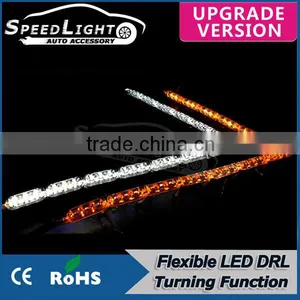 SpeedLight 2015 New Products 12V 24V 16W Crystal Flexible LED Daytime Running Lights With Turn Signal Function thumbnail-3