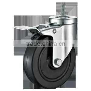 Medium Duty Casters With Rubber Wheel thumbnail-4