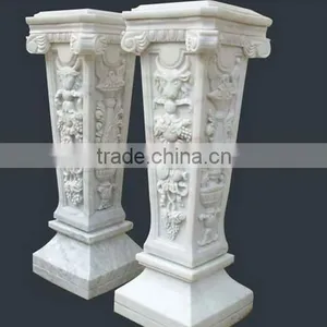Multi-heads Stone Columns Engraving Machine /four-axis Linkage/8 Spindles/AC Servo/4th Control System thumbnail-6