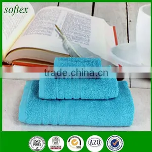 China Wholesale Luxury 100% Cotton Terry 3pcs Guest Bathroom Towel Set thumbnail-1