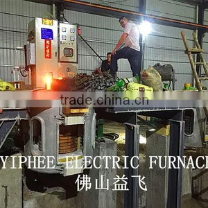 Exwork Price!! 2500kg Electric Industrial Scrap Metal Melting Furnace thumbnail-1