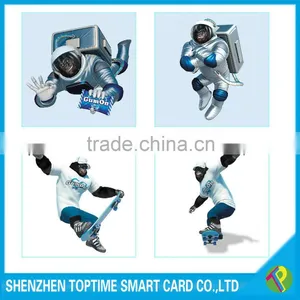 100lpi Flipping Full Color Printing HD 3D Lenticular Playing Card thumbnail-5