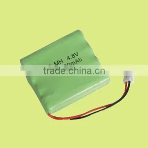 AAA 500mAh 4.8v NIMH Rechargeable Battery Pack thumbnail-1