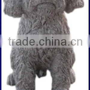 Life Size Garden fu Dog Marble Statues thumbnail-5