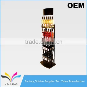 4-Case Wine Tower Displaying Different 48 Bottles Wines In Limited Space thumbnail-4