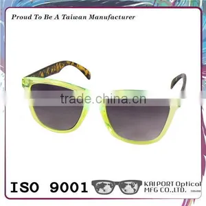 Particular Neon Color Optical Frame Matched Tortoiseshell Temples Plastic Sunglasses thumbnail-1