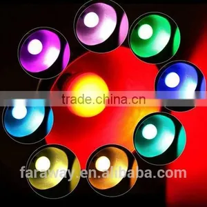 3w Colorful Led Magic Bulb With Remote/ Colorful 3w Rgb Ceiling Light thumbnail-4