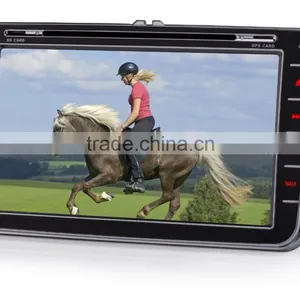 8" Car DVD/GPS 3G Mp3 Player Radio Navigation Gps MAP For VW PASSAT SEAT Altea Sharan Multivan T5 thumbnail-3