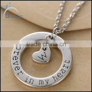 Custom Fashion Alloy Heart Pendant With Holiday Gift thumbnail-3