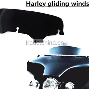 2016 New 8" Smoke Windshield Fairing Windscreen Fits For Harley Touring Electra Street Glide FLHX thumbnail-2
