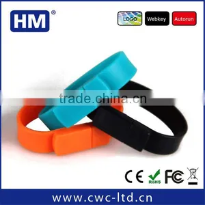 Wholesale Special Gift Bracelet Usb 3.0 for Promotion 1gb/2gb/4gb/8gb/16gb/32gb/64gb thumbnail-1