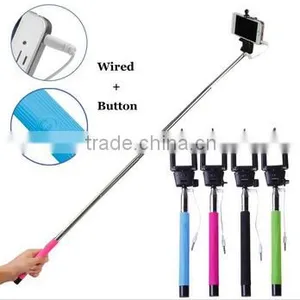 2016 Topsale Extendable Stainless Steel Z07-5 Bluetooth Monopod, Wireless Monopod, Bluetooth Selfie Stick thumbnail-2