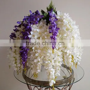 China Factory Artificial Wisteria Fabric Flower thumbnail-1