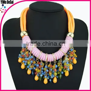 Statement Necklace Fashion Hot Chain Tassels Necklace thumbnail-1
