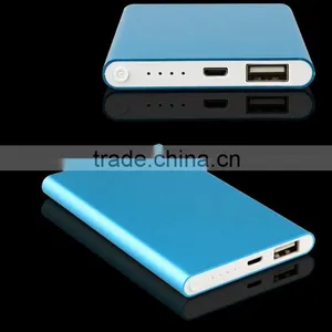OEM/ODM China Factory Promotion Gift Lithium Polymer Super Slim Power Bank 6000mah 4000mah 2.98usd One Set thumbnail-2