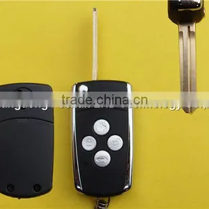 Remote Flip Key Case Shell 4 Buttons Toyota Camry Rav4 Corolla Prado Echo thumbnail-1