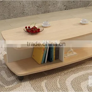 Multicolor Wooden Movable Coffee Table for Home thumbnail-5