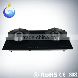 Ergonomic Design Superior Quality Green And Energy-Saving Gas Stove Tempered Glass thumbnail-1