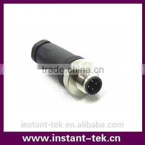 INST IP67 M12 4pin Male Plug IP67 Female Socket thumbnail-5