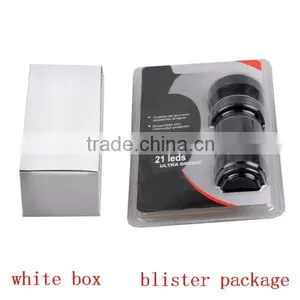 380nm 21 LED UV Flashlight Reviews Mini Portable Black Light thumbnail-5