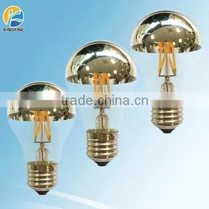 2015 New Product 4w E27 220VAC Filament LED Bulb With Mirror Head thumbnail-1