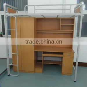 Cheap Steel Dorm/army Bunk Bed for Sale thumbnail-4