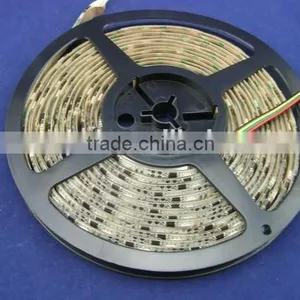Waterproof IP65 Silicon Coating 32LEDs/m DC5V Input Addressable Magic Full Color Ws2801 Digital LED Tape thumbnail-2