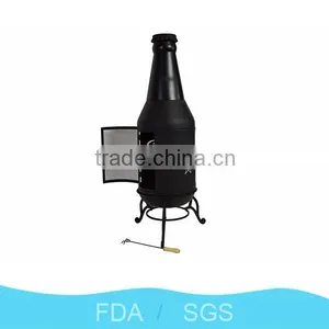 NengFeng Best Selling 52'' Garden Fire Pit Bottle Design Fire Pit New Collection Metal Dome Fire Pit thumbnail-2