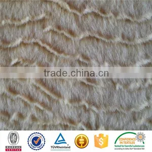 Polyester Upholstery Brushed Soft Velvet Fabric for Sofa Cover Pillow thumbnail-3