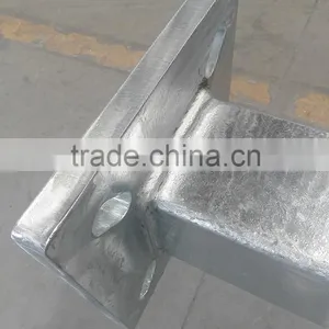 Hot Dip Galvanized Steel Square Lighting Post thumbnail-1
