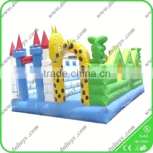 Jungle Inflatable Bouncer/inflatable Bouncy Castle/inflatable Combo thumbnail-1