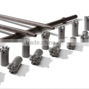 H22x108mm Taper Rock Drill Rod for Tunneling and Drifting thumbnail-2