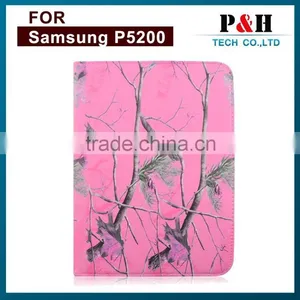 Hot Sell Leather 360 Degree Rotation Tablet Case for Samsung P5200 thumbnail-1