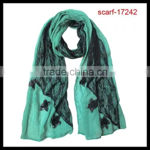 Fashion Ladies Floral Joining Together the Scarf thumbnail-1