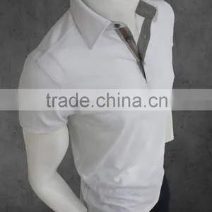 100% Blank PERU PIMA COTTON Polo Shirt Customizable thumbnail-6