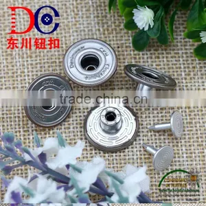Round Shape Custom Jeans Buttons for Apparel Button Maker thumbnail-3