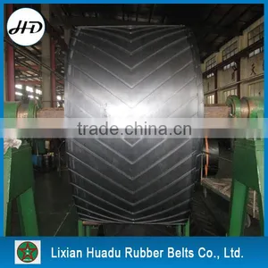 Hot Sale Chevron Pattern Rubber Conveyor Belt thumbnail-3