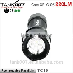 TANK007 Electric Charge Torch Light Night Hunting Torch Light Rechargeable Led Police Flashlight thumbnail-5