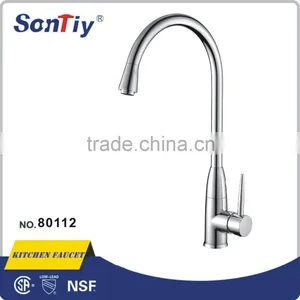 Brass Waterfall Kitchen Mixer Faucet Above The Vessel thumbnail-3
