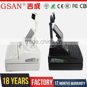 GS-4042 GSAN Windows 7 POS 12" Screen Total Set Cash Register Pos Machine thumbnail-5