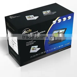 Home 7 Inch Lcd H.264 4ch 720p Wifi Nvr Home Security Camera System Kit thumbnail-4